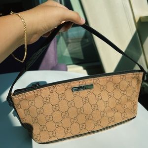 SOLD Authentic GUCCI Boat Pochette Bag